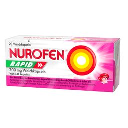 NUROFEN RAPID 200 mg Ibuprofen Weichkapseln - bei leichten bis mäßig starken Schmerzen