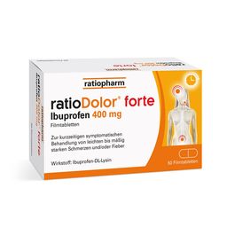 ratioDolor® forte Ibuprofen 400 mg Filmtabletten