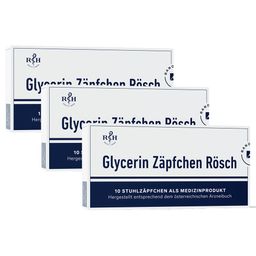 Glycerin Zäpfchen Rösch 3 g