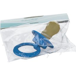 Dr. Junghans® Beruhigungssauger kirschform Latex ab 6 Monaten blau