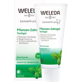 Weleda Pflanzen-Zahngel -  reinigt die Zähne gründlich und schonend für empfindliche Zähne und Zahnfleisch