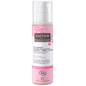 CATTIER Beruhigendes Mizellen Reinigungsgel Pulpe Fondante - Rosa Heilerde & Brauner Leinsamen