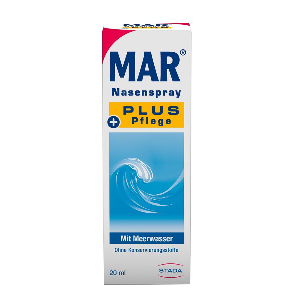 MAR® Nasenspray Plus Pflege Meerwasser-Nasenspray mit Dexpanthenol