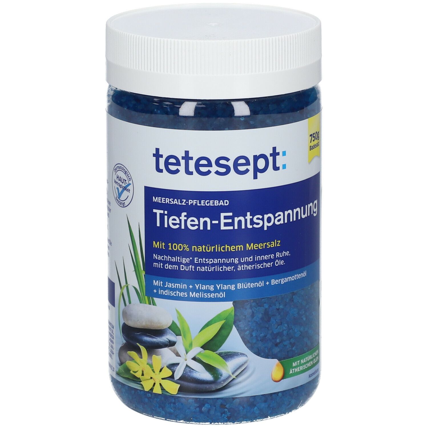 tetesept® MEERSALZ-PFLEGEBAD Tiefen-Entspannung