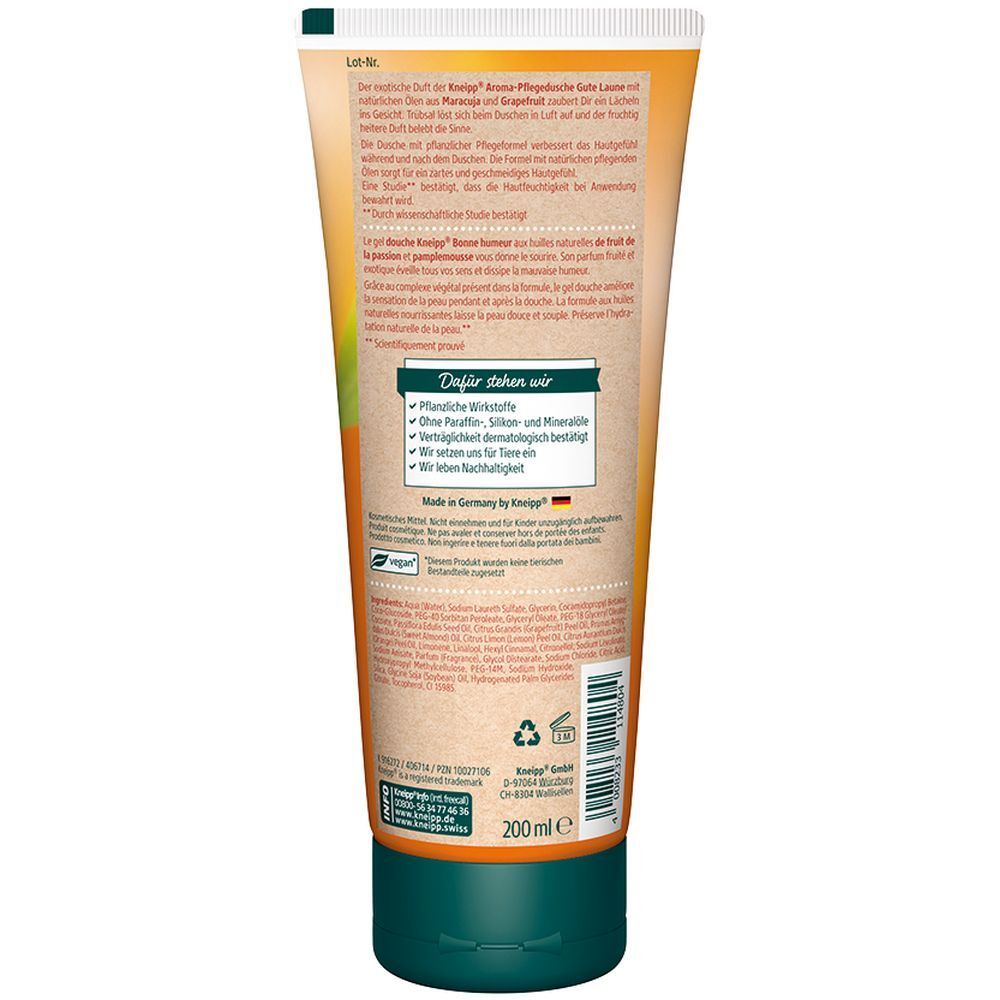 Kneipp® Aroma-Pflegedusche Gute Laune Maracuja Grapefruit
