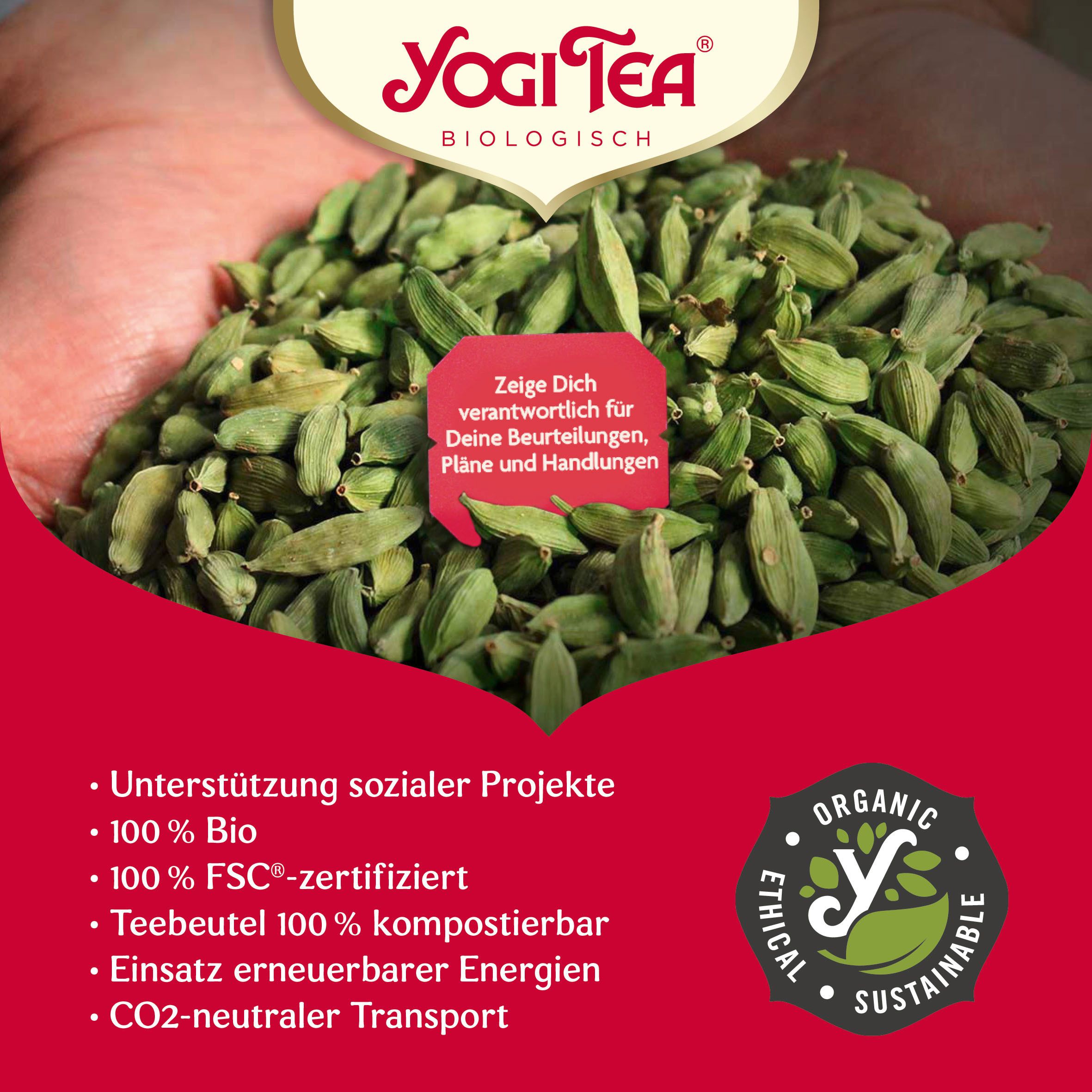 YOGI TEA® Halswärmer, Bio Kräutertee