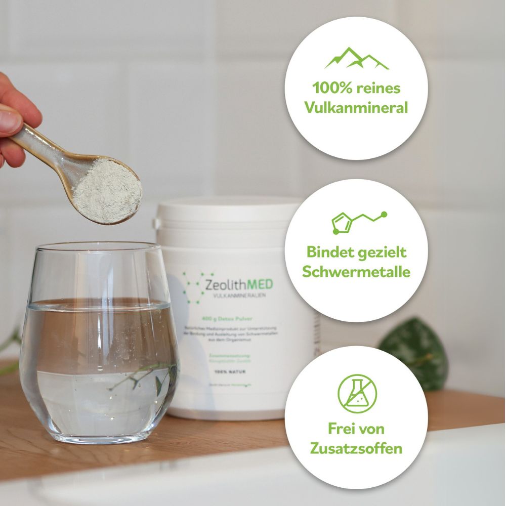 Zeolith MED Detox Pulver